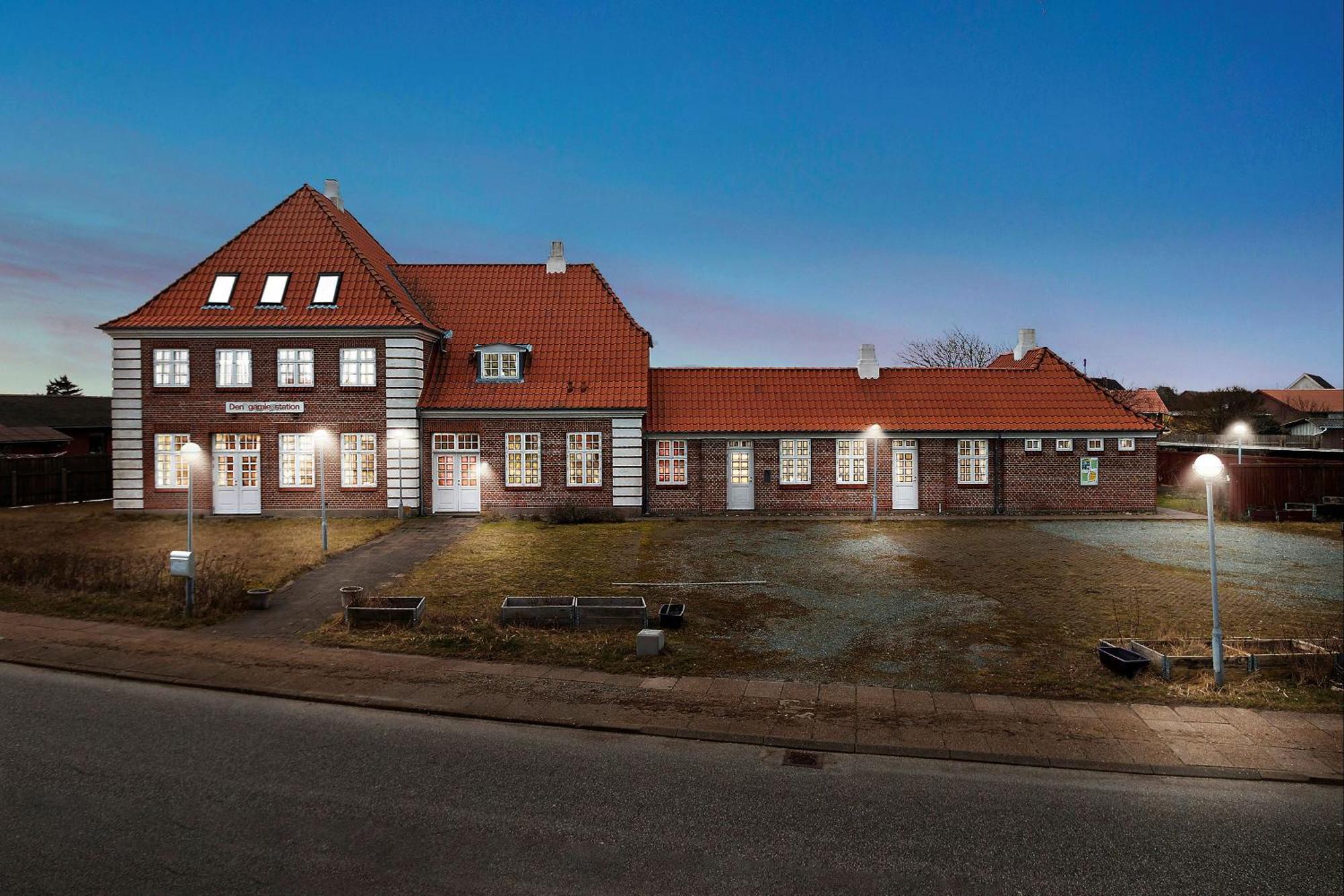 Hirtshals Gamle Station住宿加早餐旅馆 外观 照片